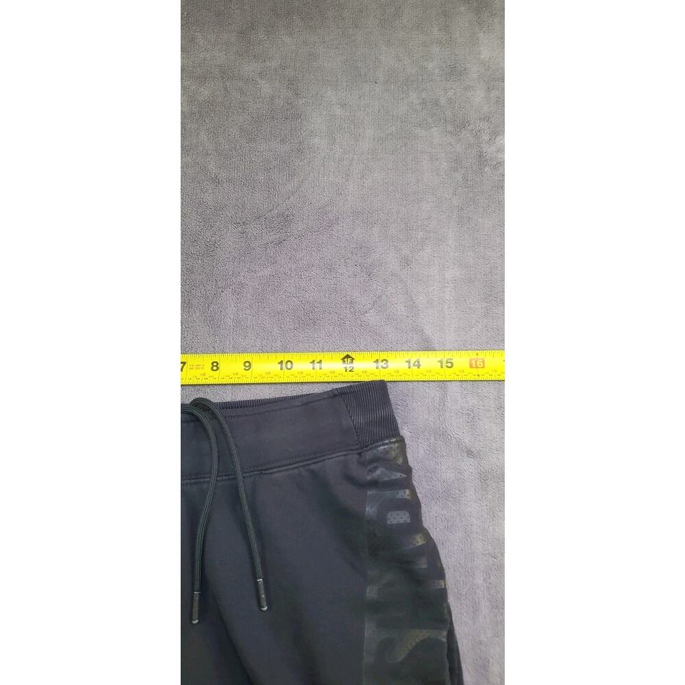 Gymshark Bold Jogger Mens Sz S Black Graphic Sweatpants A1A3W C28-94 - Picture 6 of 11
